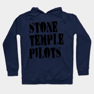 stone temple pilots black text Hoodie